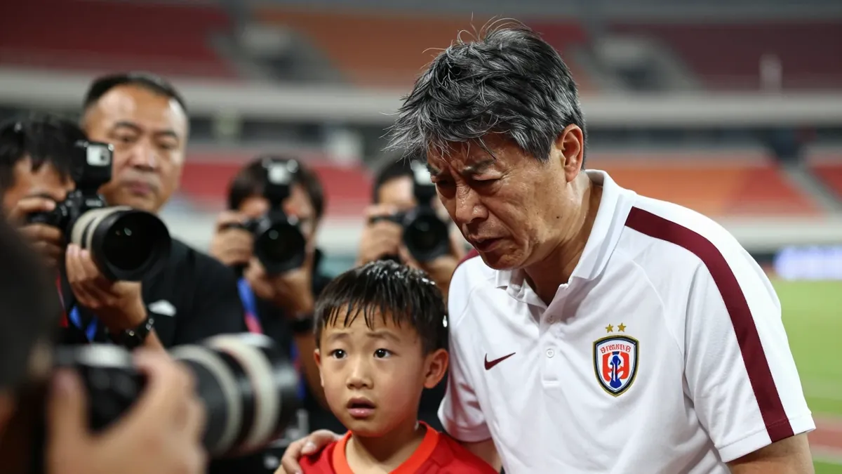After the Shanghai Shenhua vs Beijing Guoan match on August 18, Shenhua supporters verbally attacked a boy wearing a Wu...